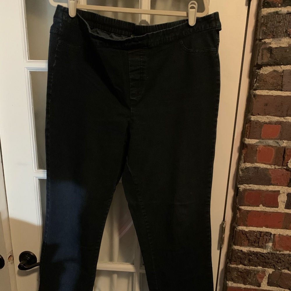 Isaac Mizrahi Live Stretch Pull on jeans size 20WT